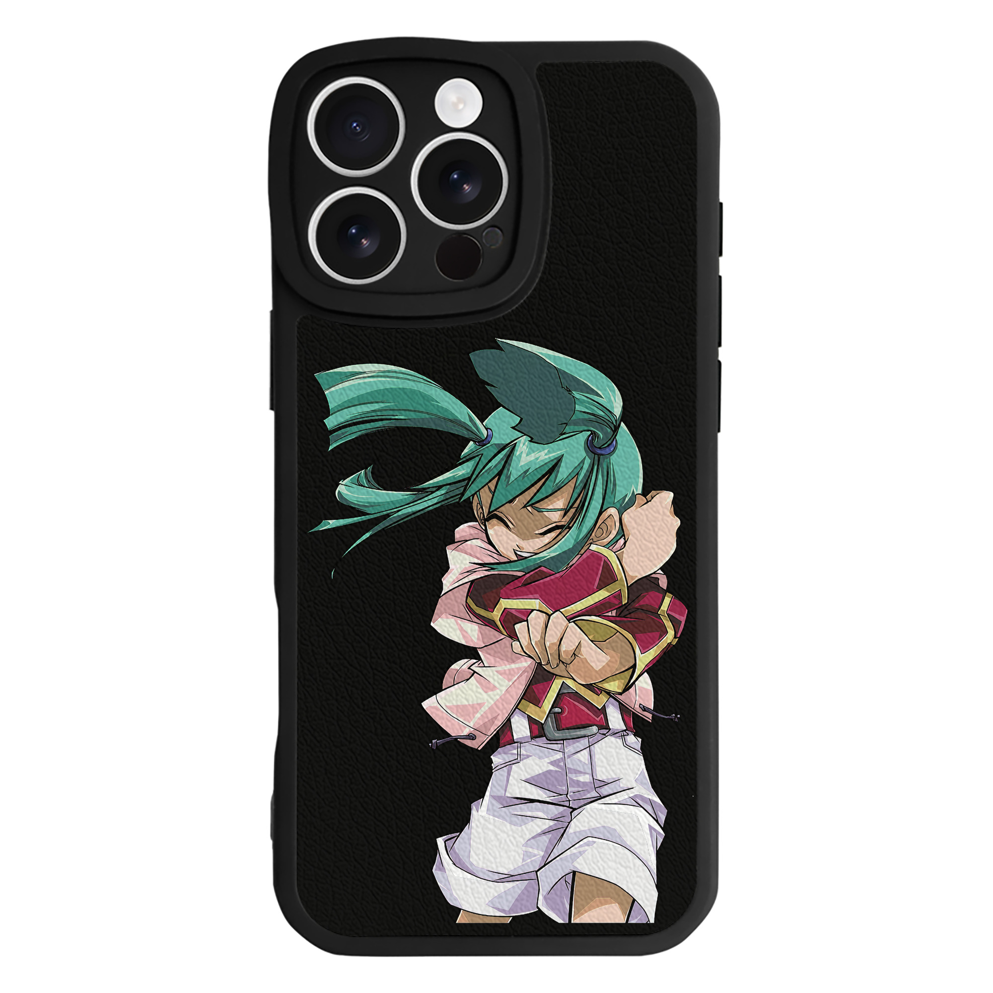 遊☆戯☆王 Yu-Gi-Oh! 【iPhone 16シリーズ対応】シリコンスマホケース（レザー調） 材質：シリコン